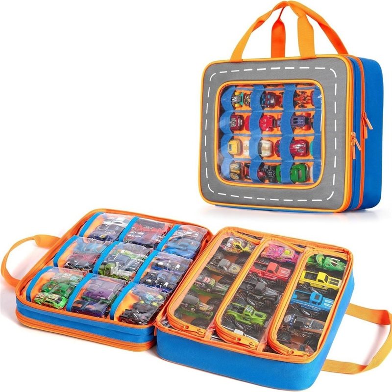 WOWFU- Truck Storage Case With - Hot Wheels Car Monster Trucks ulasan dan harga