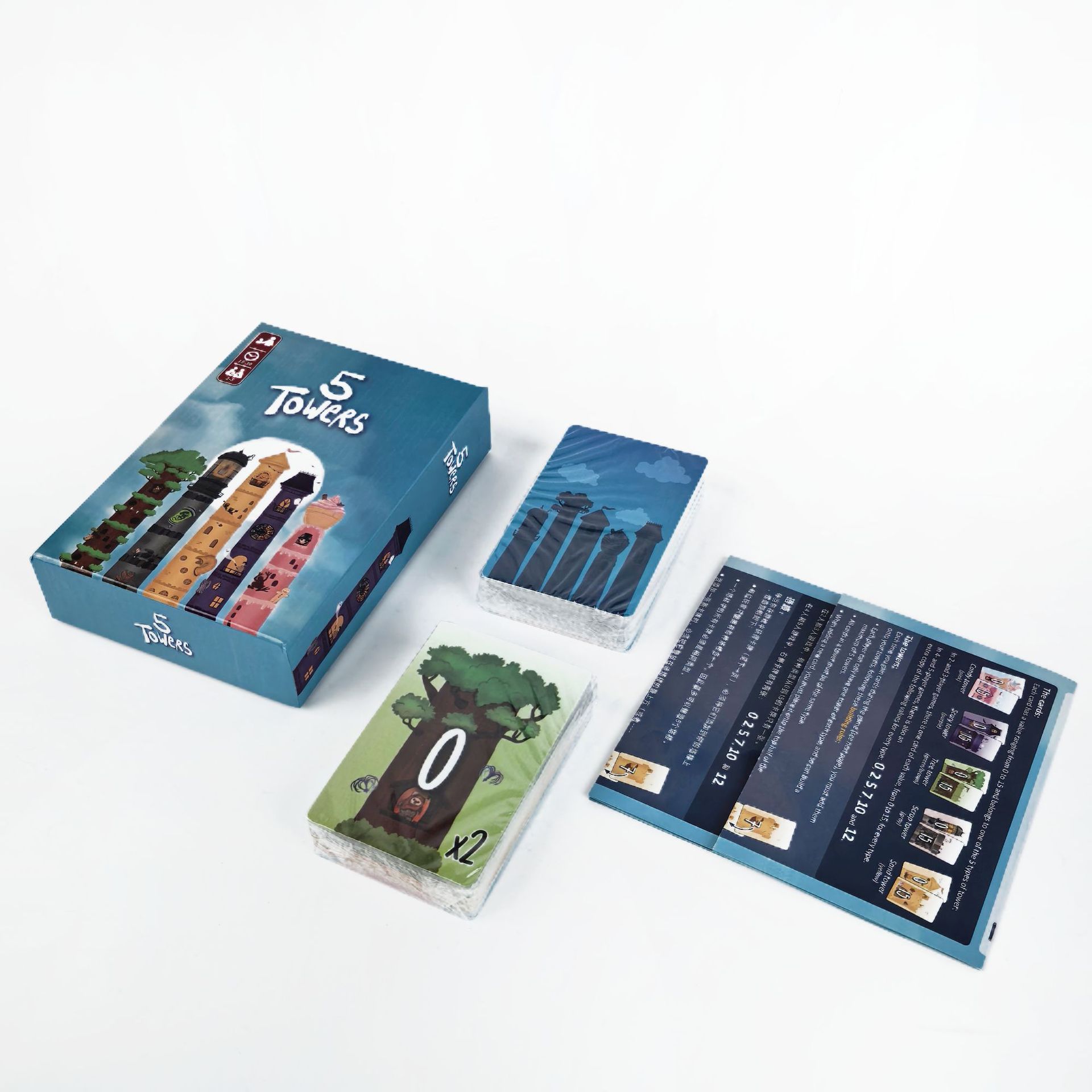 5 Towers Strategy Stacking Tow - Strategy Board Game ulasan dan harga