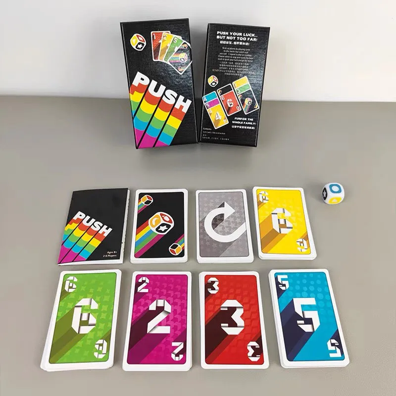 Push Card Game Adults and Teen - Strategy Board Game ulasan dan harga
