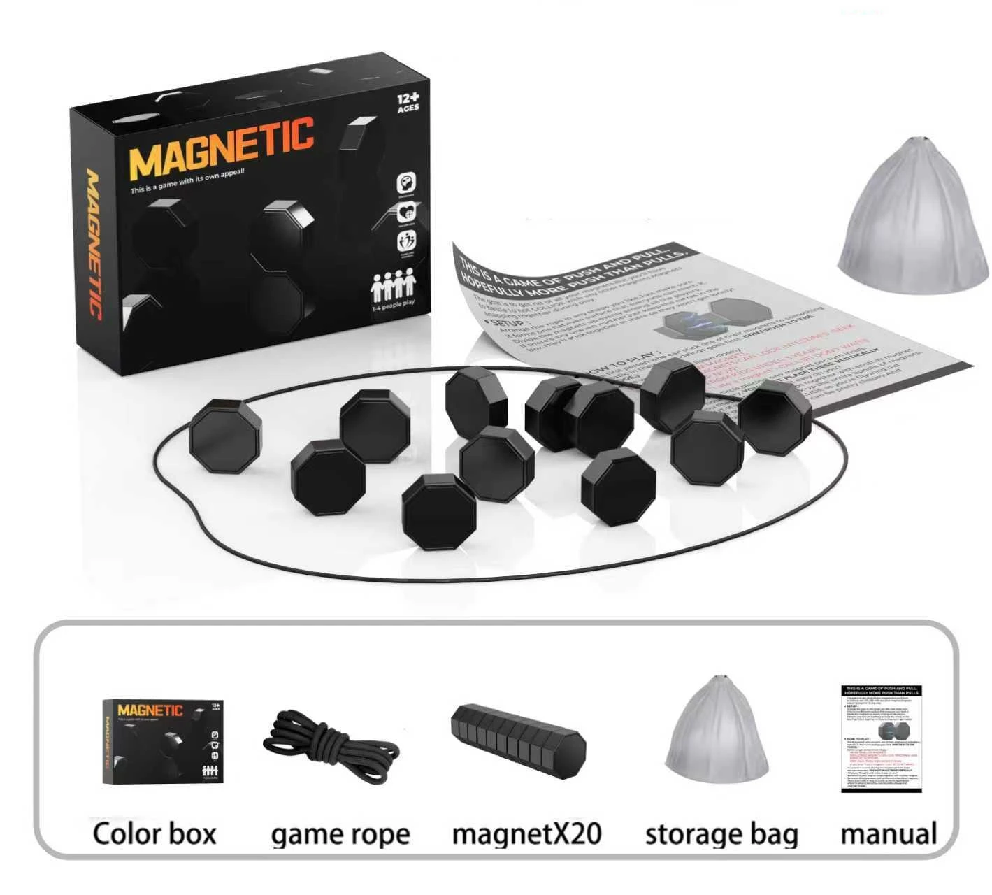 Xmas Games Decoration Magnetic - Strategy Board Game ulasan dan harga