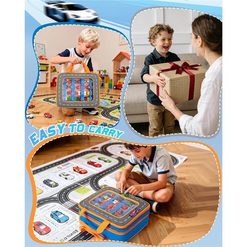 AINY- Truck Storage Case With  - Hot Wheels Car Monster Trucks ulasan dan harga