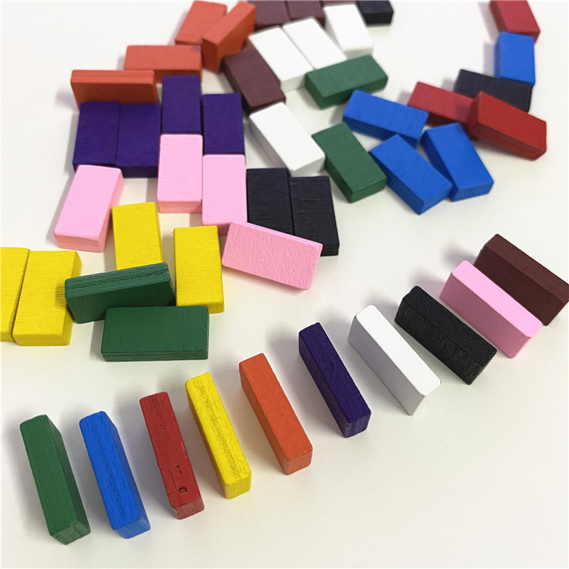 50Pcs 20*10*5mm Colorful Brick - Board Game Catan ulasan dan harga