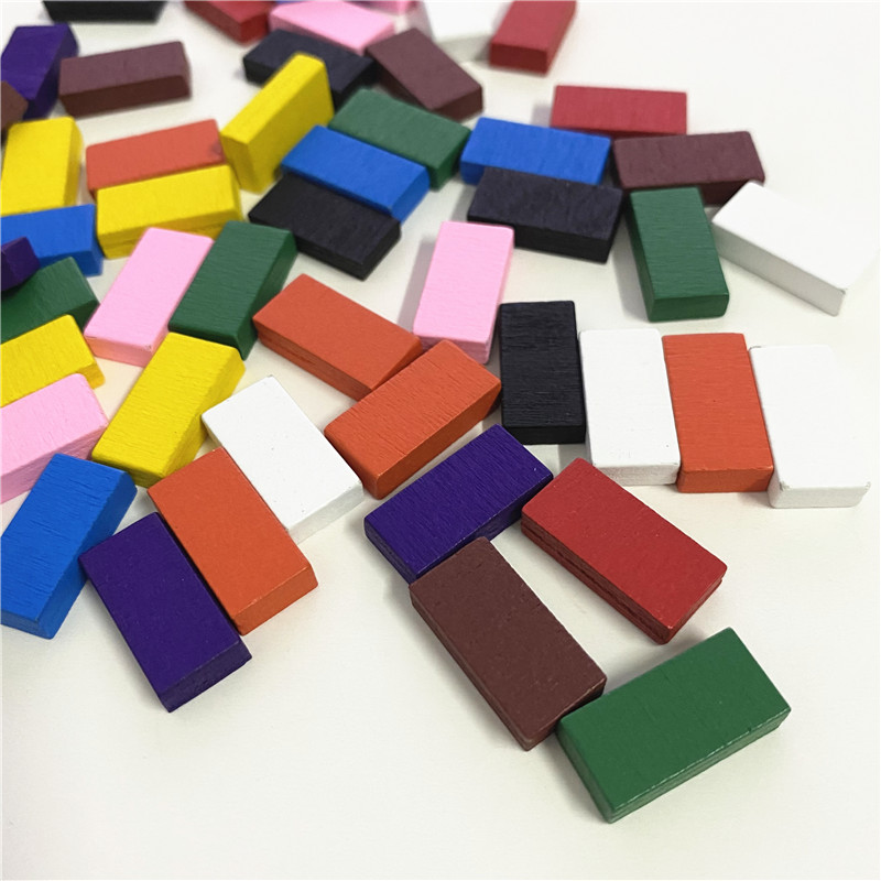 50Pcs 20*10*5mm Colorful Brick - Board Game Catan ulasan dan harga