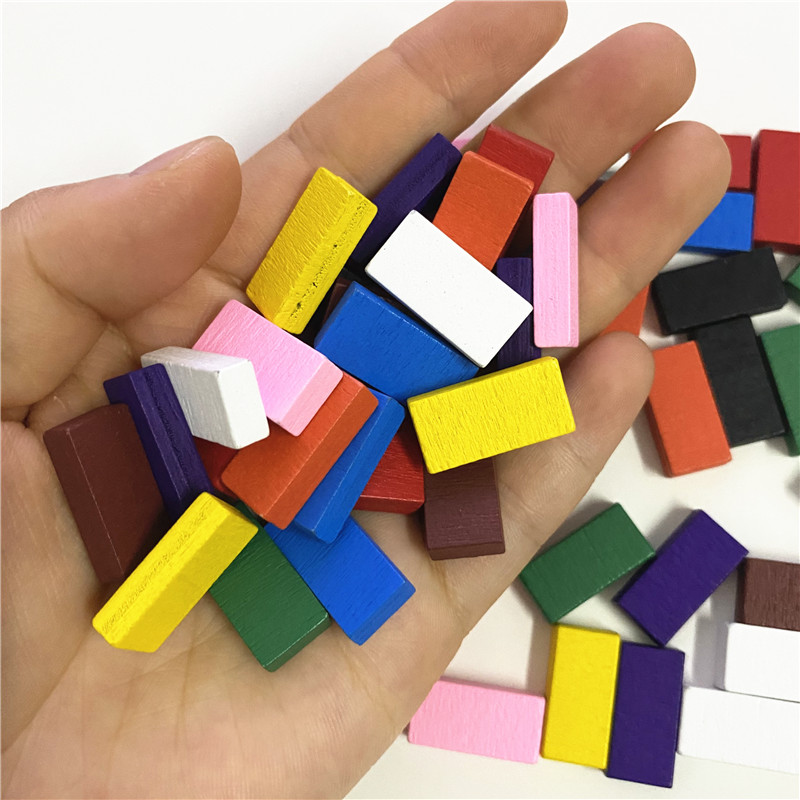 50Pcs 20*10*5mm Colorful Brick - Board Game Catan ulasan dan harga